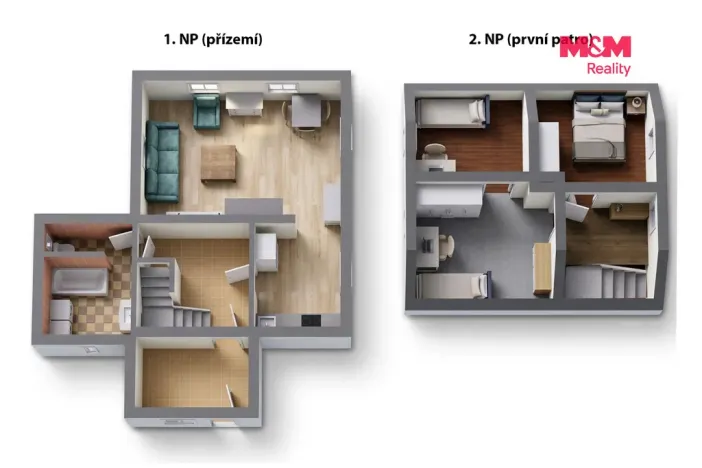 Prodej rodinného domu, Hranice - Trojmezí, 91 m2