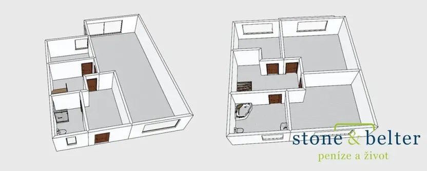 Pronájem rodinného domu, Rudná, U Nučického nádraží, 110 m2