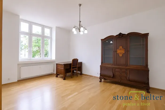 Pronájem bytu 3+1, Praha - Bubeneč, Bubenečská, 116 m2