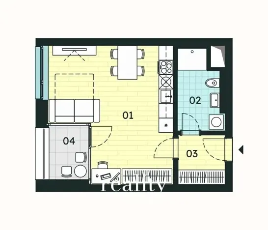 Prodej bytu 1+kk, Znojmo, 35 m2