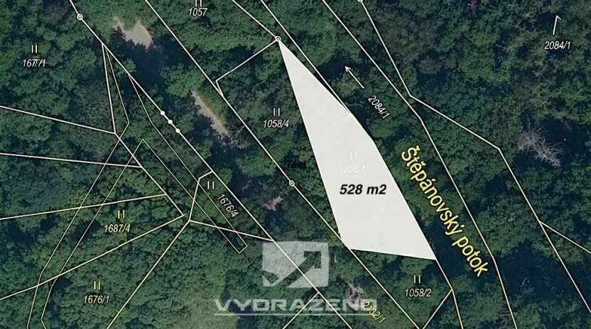 Prodej louky, Soutice, 528 m2