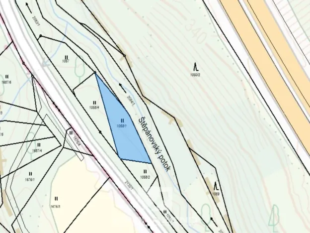 Prodej louky, Soutice, 528 m2