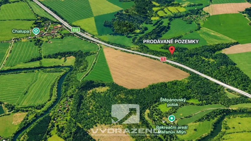 Prodej pole, Soutice, 528 m2