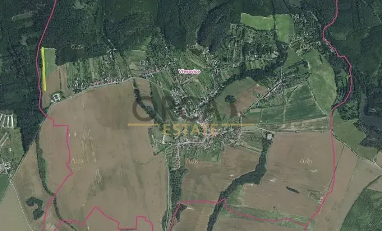 Prodej pole, Vřesovice, 2164 m2