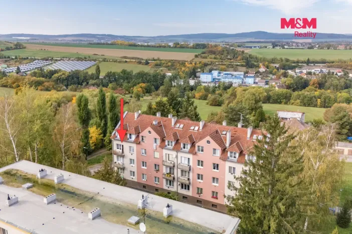Pronájem bytu 2+1, Hořovice, Kosmonautů, 51 m2