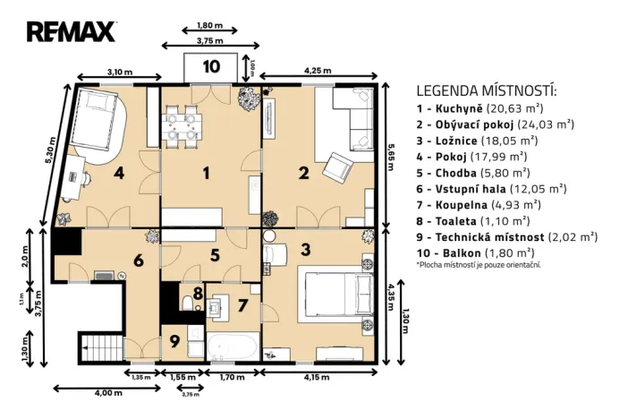 Prodej rodinného domu, Český Brod, nám. Arnošta z Pardubic, 150 m2