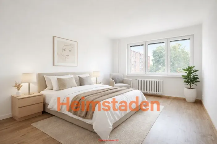 Pronájem bytu 2+kk, Ostrava - Poruba, Opavská, 53 m2