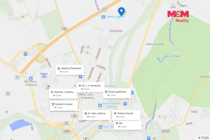Prodej pozemku pro bydlení, Přerov - Přerov X-Popovice, 2273 m2