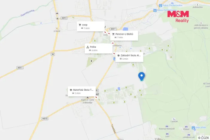 Prodej pozemku pro bydlení, Dolany, 1098 m2