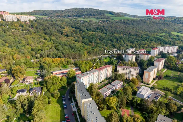 Prodej bytu 2+kk, Ústí nad Labem - Krásné Březno, Vojanova, 48 m2