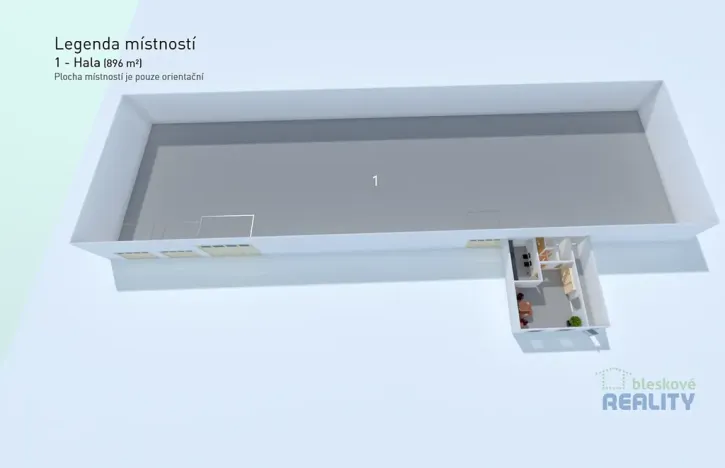 Pronájem výrobních prostor, Brandýs nad Labem-Stará Boleslav, Pražská, 440 m2