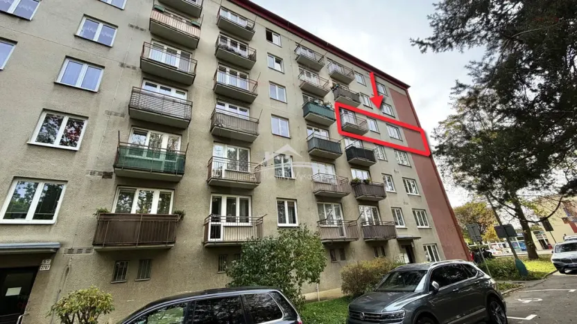 Pronájem bytu 2+1, Jihlava, Kollárova, 55 m2