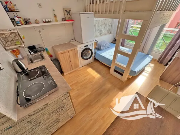 Prodej bytu 1+kk, Nesebar, Bulharsko, 28 m2