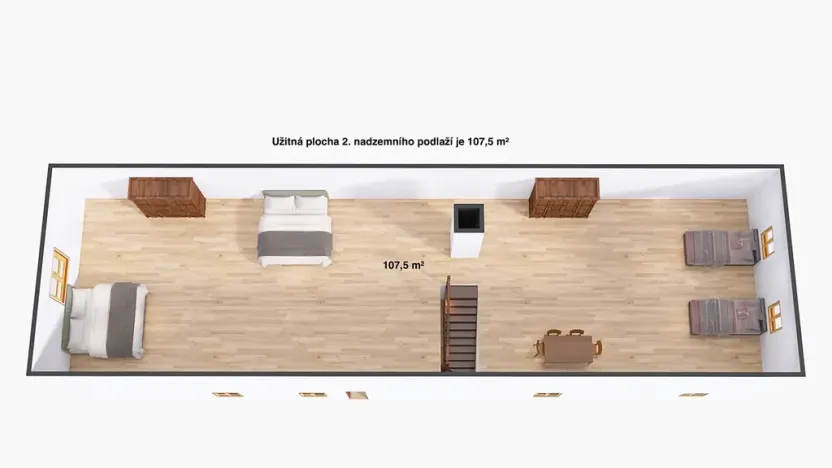Prodej rodinného domu, Střevač, 226 m2