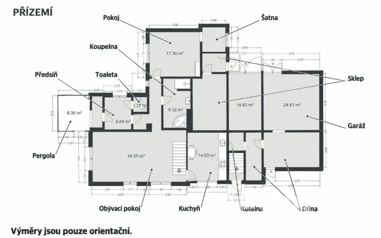 Prodej rodinného domu, Lnáře, 205 m2