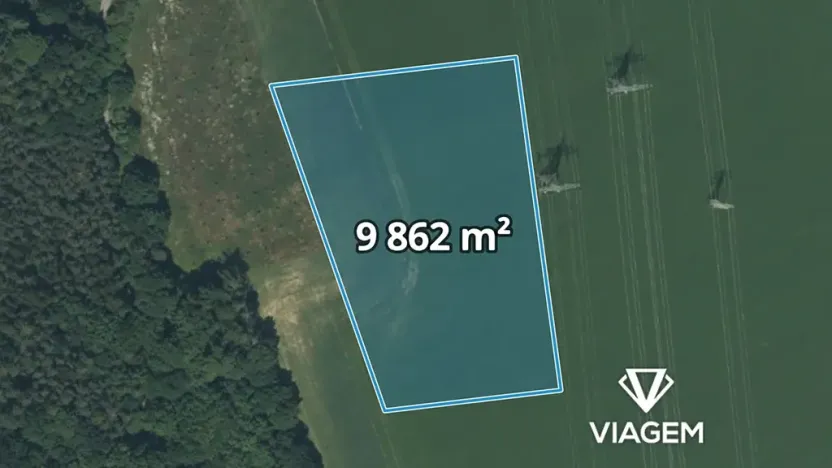 Prodej podílu pole, Chrást, 4931 m2