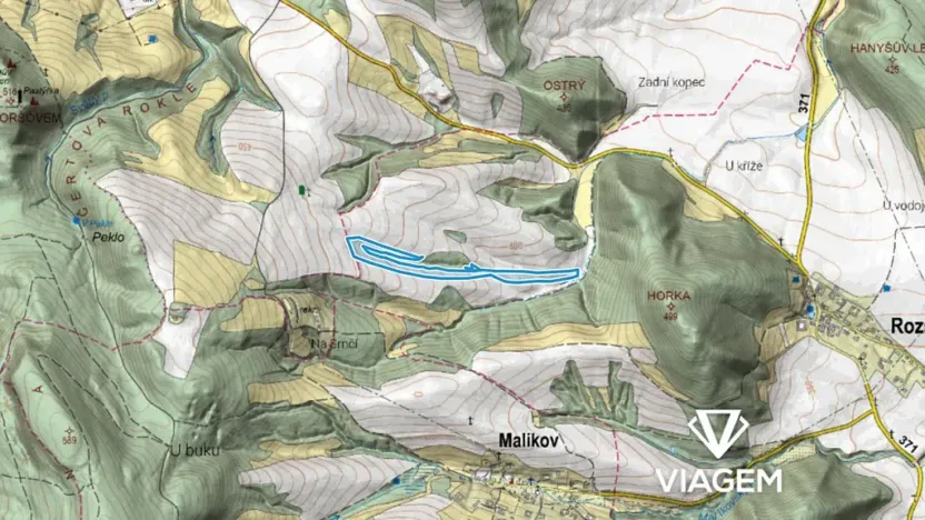 Prodej podílu pole, Rozstání, 23122 m2