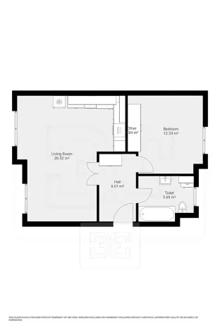 Pronájem bytu 2+kk, Strančice, K Pískovně, 52 m2