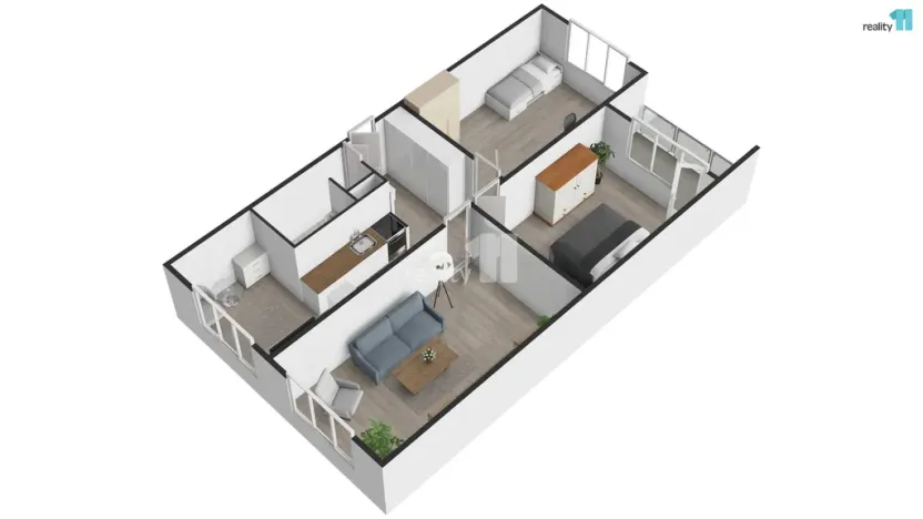 Prodej bytu 3+1, Chodov, Čs. odbojářů, 87 m2