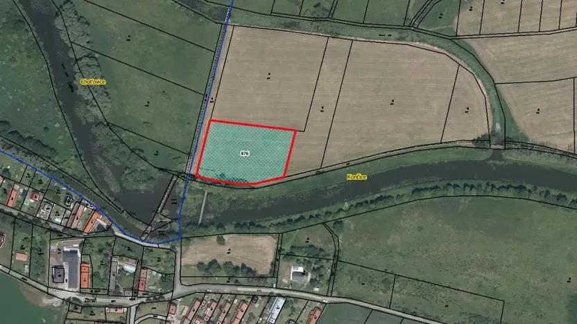 Prodej pozemku, Žiželice, 5570 m2