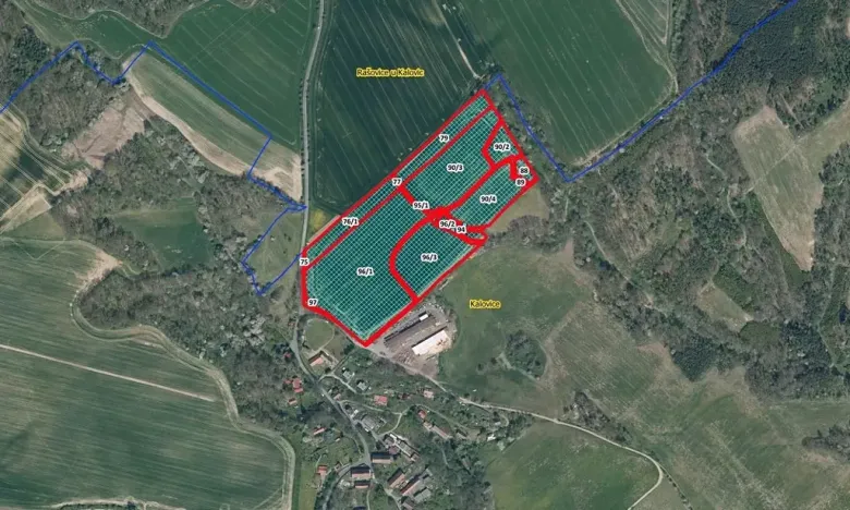 Prodej pole, Úštěk, 74838 m2