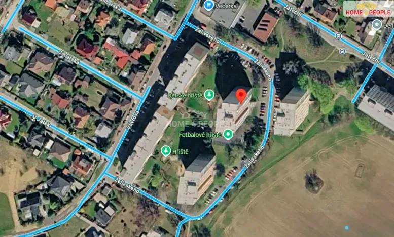 Pronájem bytu 2+kk, Kolín, Želivského, 44 m2