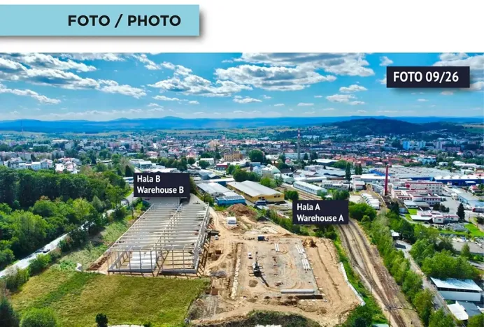 Pronájem skladu, Písek, 3000 m2