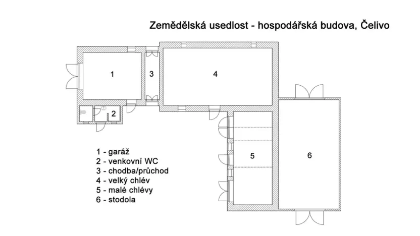 Prodej rodinného domu, Postupice - Čelivo, 451 m2