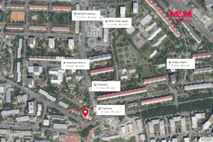 Prodej bytu 2+1, Praha - Záběhlice, Sněženková, 52 m2