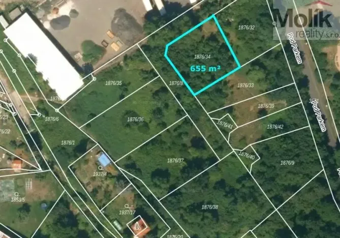 Prodej pozemku pro bydlení, Krupka, Prokopská, 655 m2