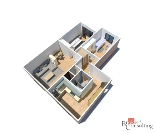 Prodej bytu 3+1, Opava - Kateřinky, Pekařská, 68 m2