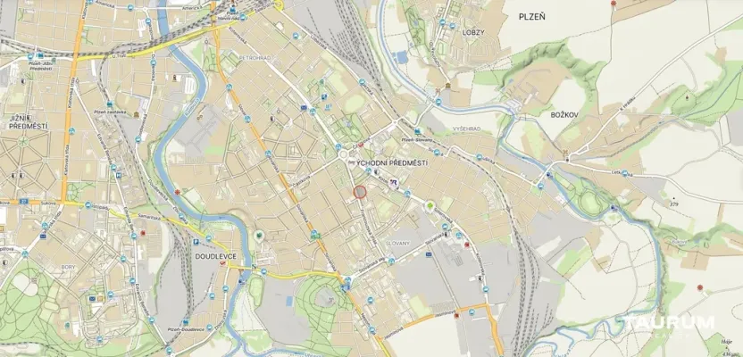 Pronájem bytu 2+1, Plzeň - Východní Předměstí, Francouzská třída, 56 m2