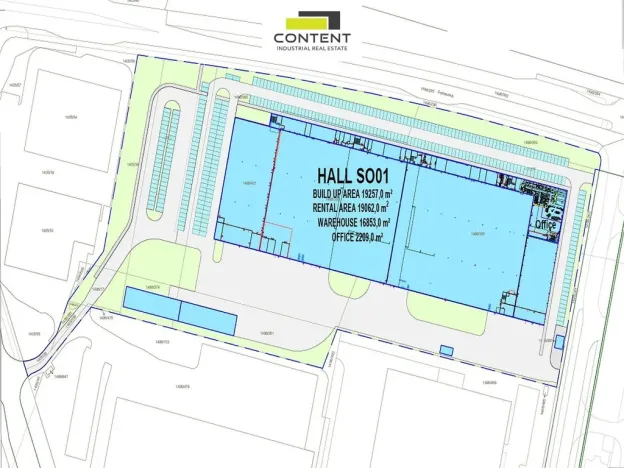 Pronájem skladu, Plzeň - Skvrňany, U Nové Hospody, 1000 m2