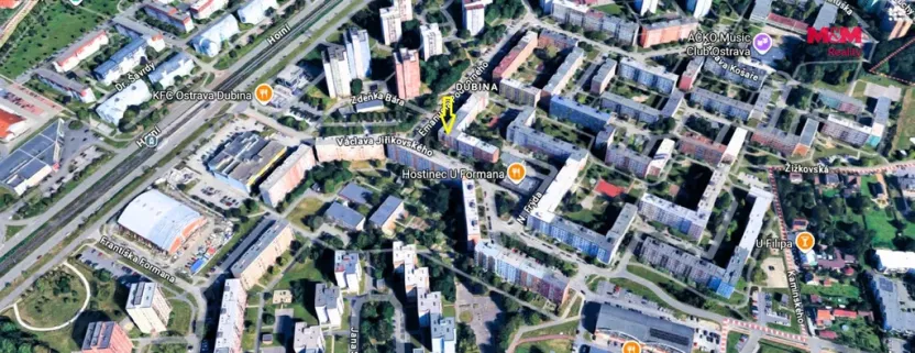 Prodej bytu 2+1, Ostrava - Dubina, Václava Jiřikovského, 62 m2