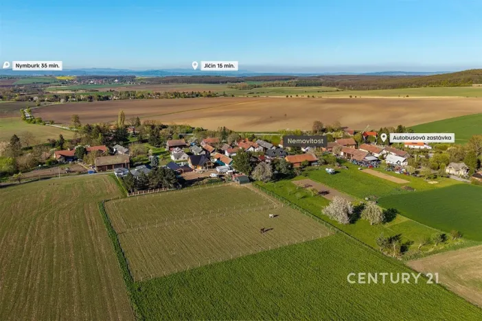 Prodej pozemku pro bydlení, Jičíněves, 800 m2