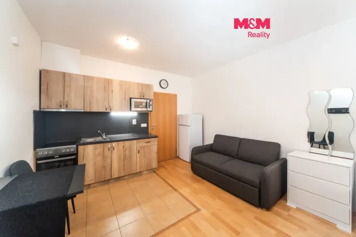 Pronájem bytu 1+kk, Praha - Smíchov, Na Neklance, 31 m2
