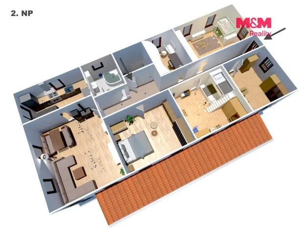 Prodej rodinného domu, Krásný Les, 480 m2