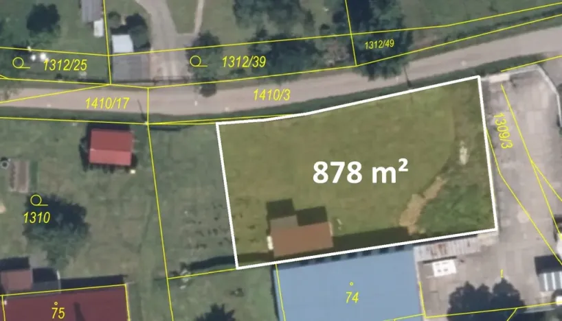 Prodej pozemku pro bydlení, Pičín, 878 m2