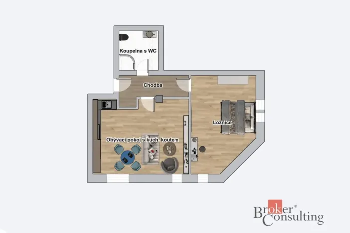 Prodej bytu 2+kk, Rakovník - Rakovník II, Bořivojova, 56 m2
