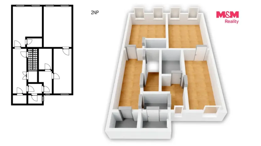 Prodej činžovního domu, Třebechovice pod Orebem, Masarykovo náměstí, 180 m2