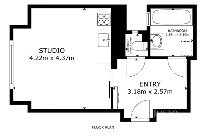 Prodej bytu 1+kk, Praha - Strašnice, Limuzská, 32 m2