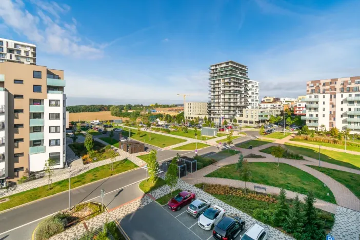 Pronájem bytu 2+kk, Praha - Stodůlky, náměstí Junkových, 50 m2