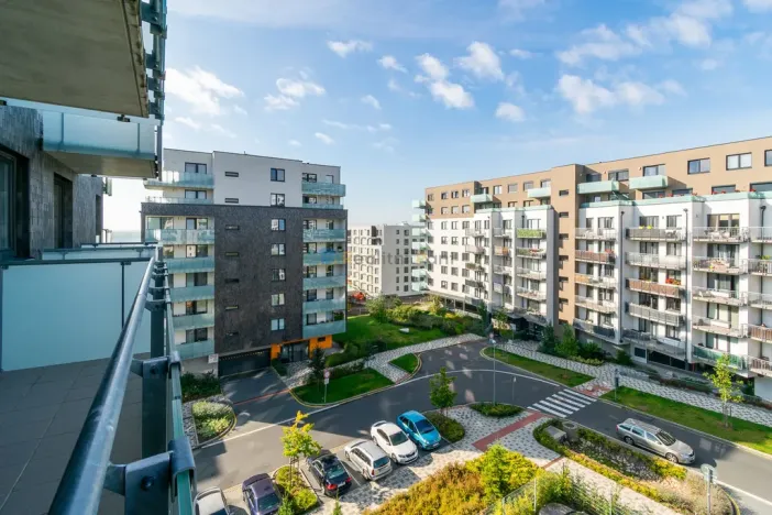 Pronájem bytu 2+kk, Praha - Stodůlky, náměstí Junkových, 50 m2