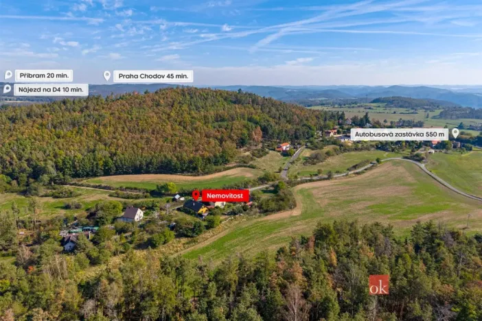 Prodej chalupy, Nečín - Žebrák, 120 m2