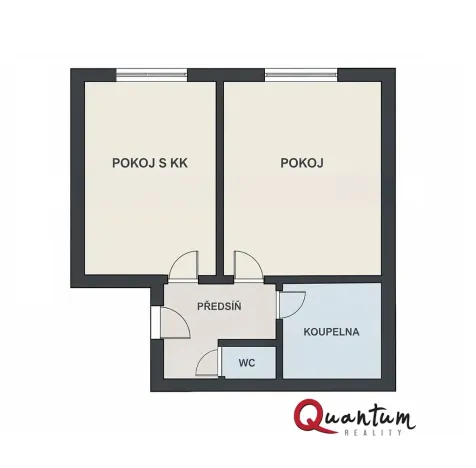 Prodej bytu 2+kk, Praha - Nusle, Na výsledku I, 49 m2