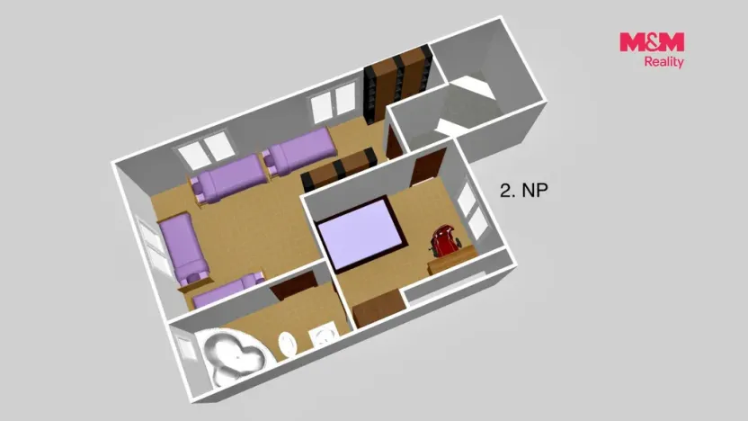 Prodej rodinného domu, Nedvědice - Pernštejn, 87 m2