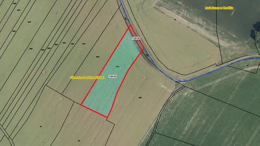 Prodej pozemku, Záhornice, 6751 m2