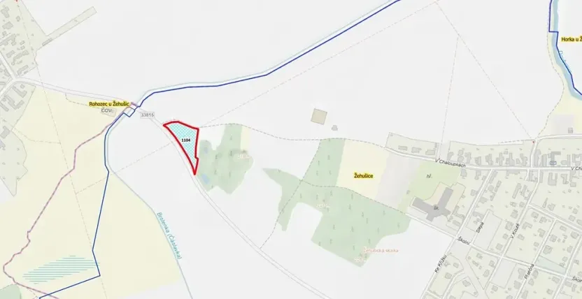 Prodej louky, Žehušice, 3914 m2