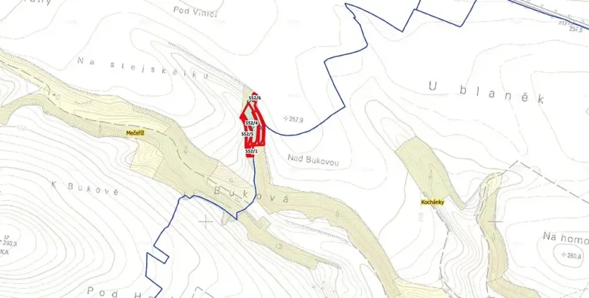 Prodej lesa, Mečeříž, 10300 m2
