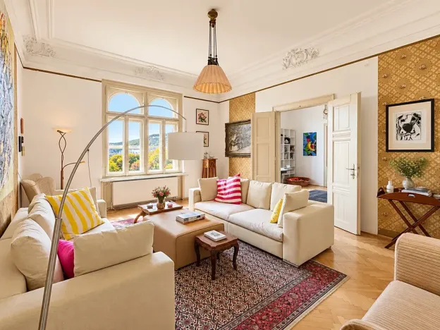 Pronájem bytu 3+1, Praha, Masarykovo nábřeží, 106 m2